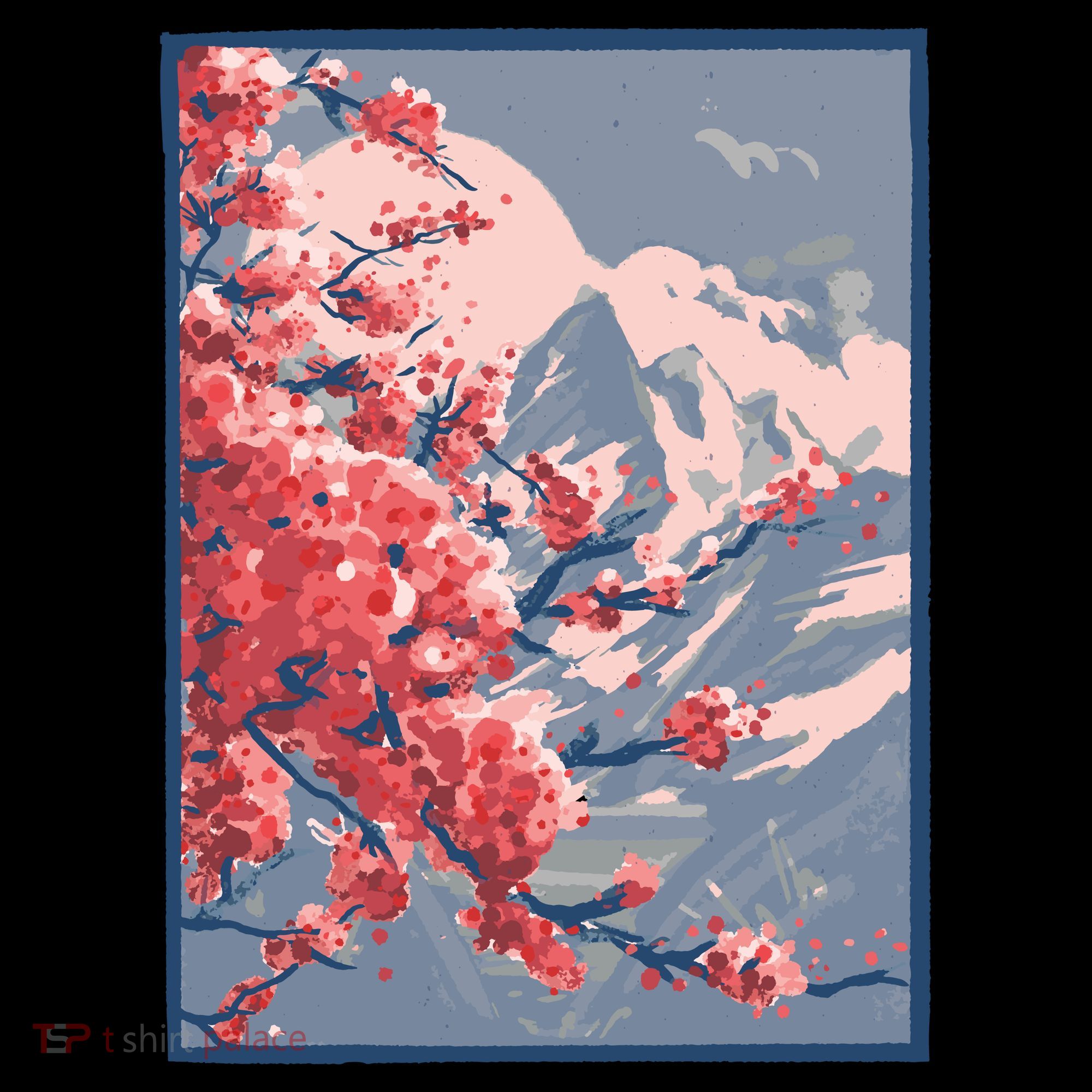 Japanese Cherry Blossom Mountain Visor