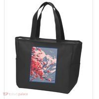 Japanese Cherry Blossom Mountain Tote Bag thumb 3