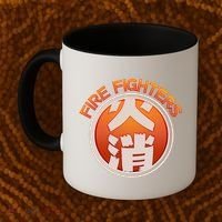 Japanese Fire Fighters - Fire Out Coffee Mug thumb 2
