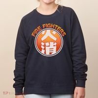 Japanese Fire Fighters - Fire Out Women's Sweatshirt thumb 0