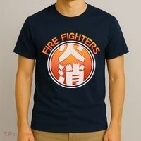 Japanese Fire Fighters - Fire Out T-Shirt thumb 3
