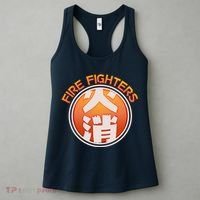 Japanese Fire Fighters - Fire Out Women's Tank Top thumb 3