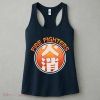 Japanese Fire Fighters - Fire Out Women's Tank Top thumb 3