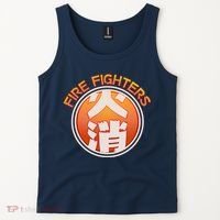 Japanese Fire Fighters - Fire Out Tank Top thumb 2