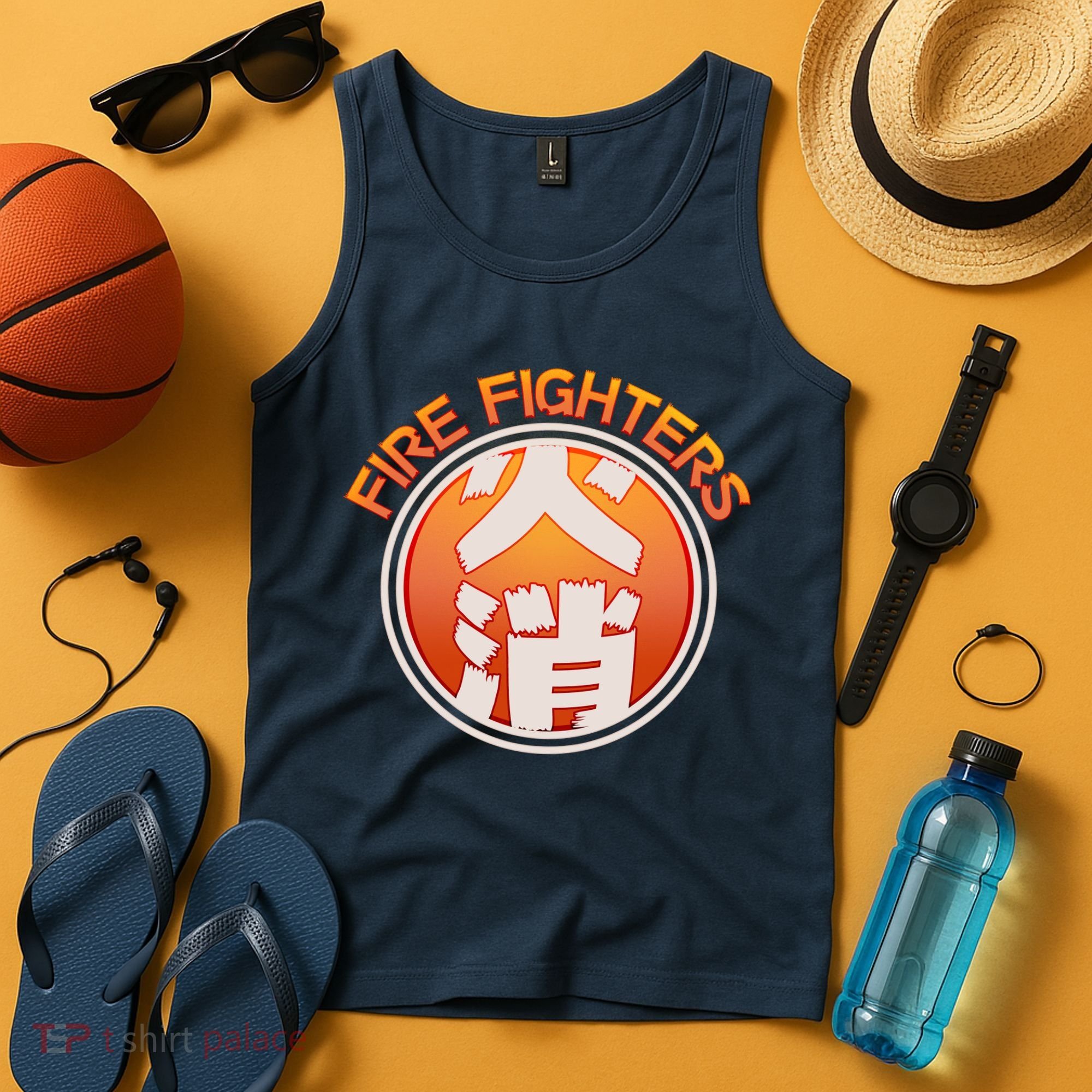 Japanese Fire Fighters - Fire Out Tank Top
