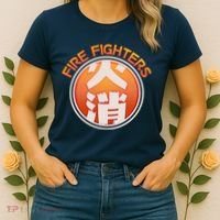 Japanese Fire Fighters - Fire Out Women's T-Shirt thumb 2