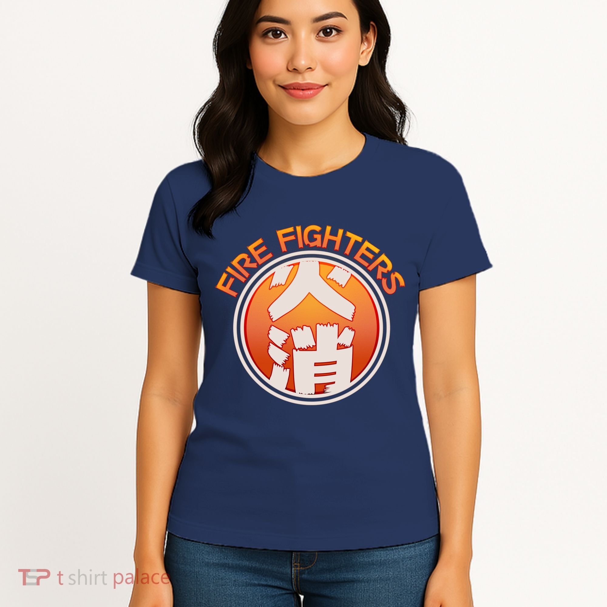 Japanese Fire Fighters - Fire Out Women's T-Shirt