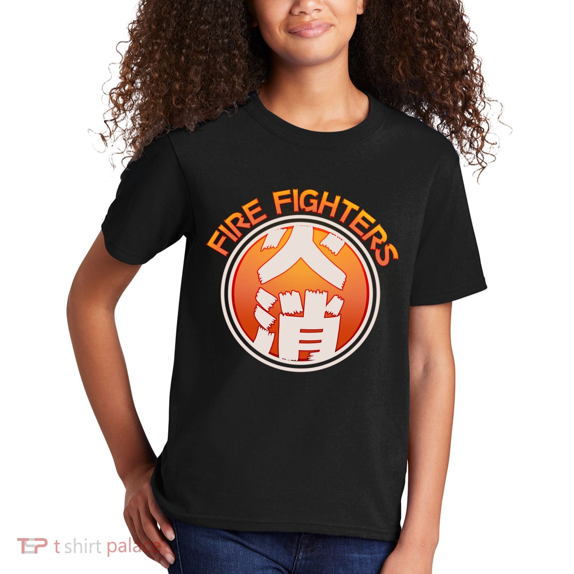 Japanese Fire Fighters - Fire Out Kids T-Shirt
