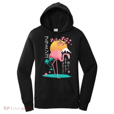 Japanese Flamingo Women's Hoodie