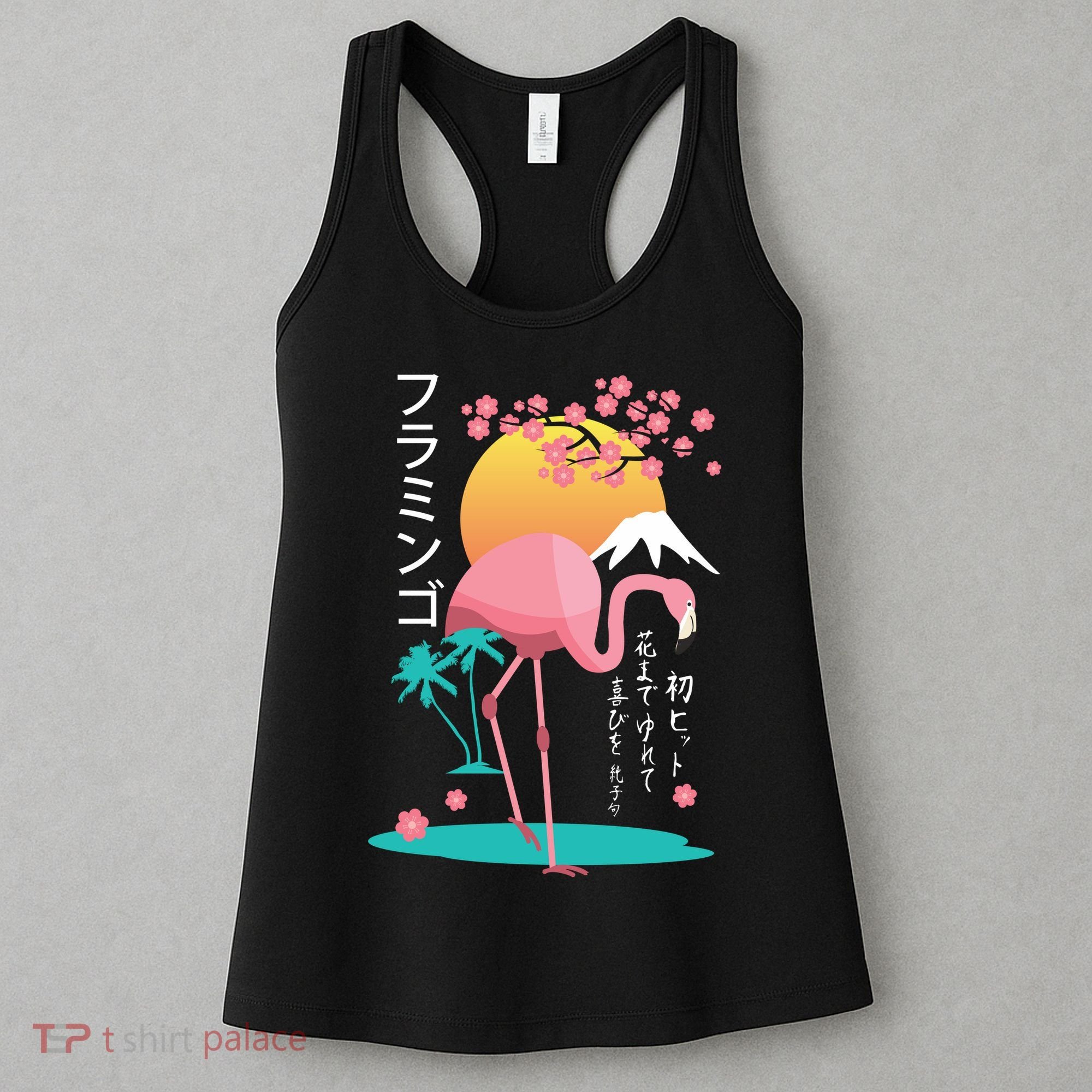 Japanese Flamingo Women's Tank Top