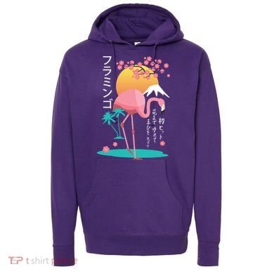 Japanese Flamingo Hoodie