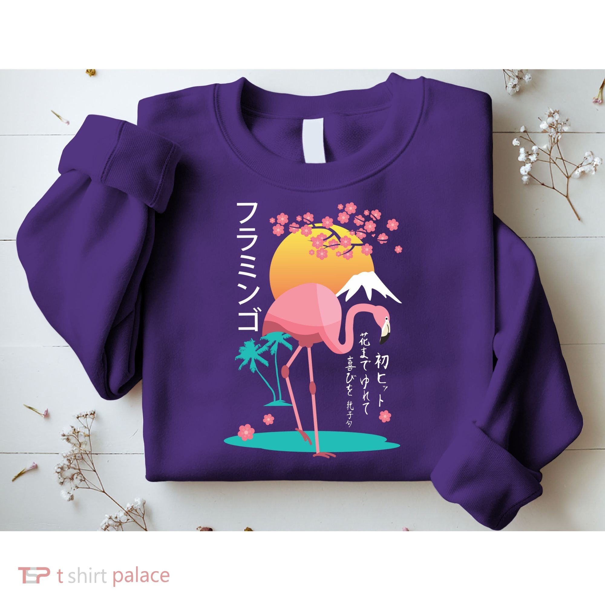 Japanese Flamingo Sweatshirt