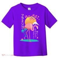 Japanese Flamingo Toddler T-Shirt thumb 0
