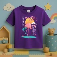 Japanese Flamingo Toddler T-Shirt thumb 3