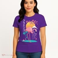 Japanese Flamingo Women's T-Shirt thumb 4