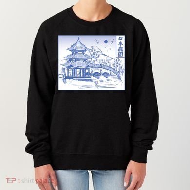 Japanese Garden Art Women's Sweatshirt