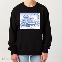 Japanese Garden Art Women's Sweatshirt thumb 0
