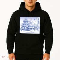 Japanese Garden Art Hoodie thumb 2