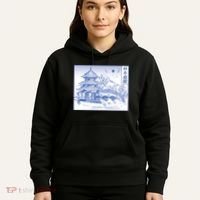 Japanese Garden Art Hoodie thumb 5