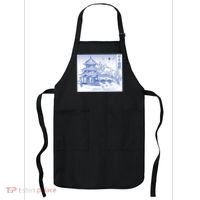 Japanese Garden Art Apron thumb 0