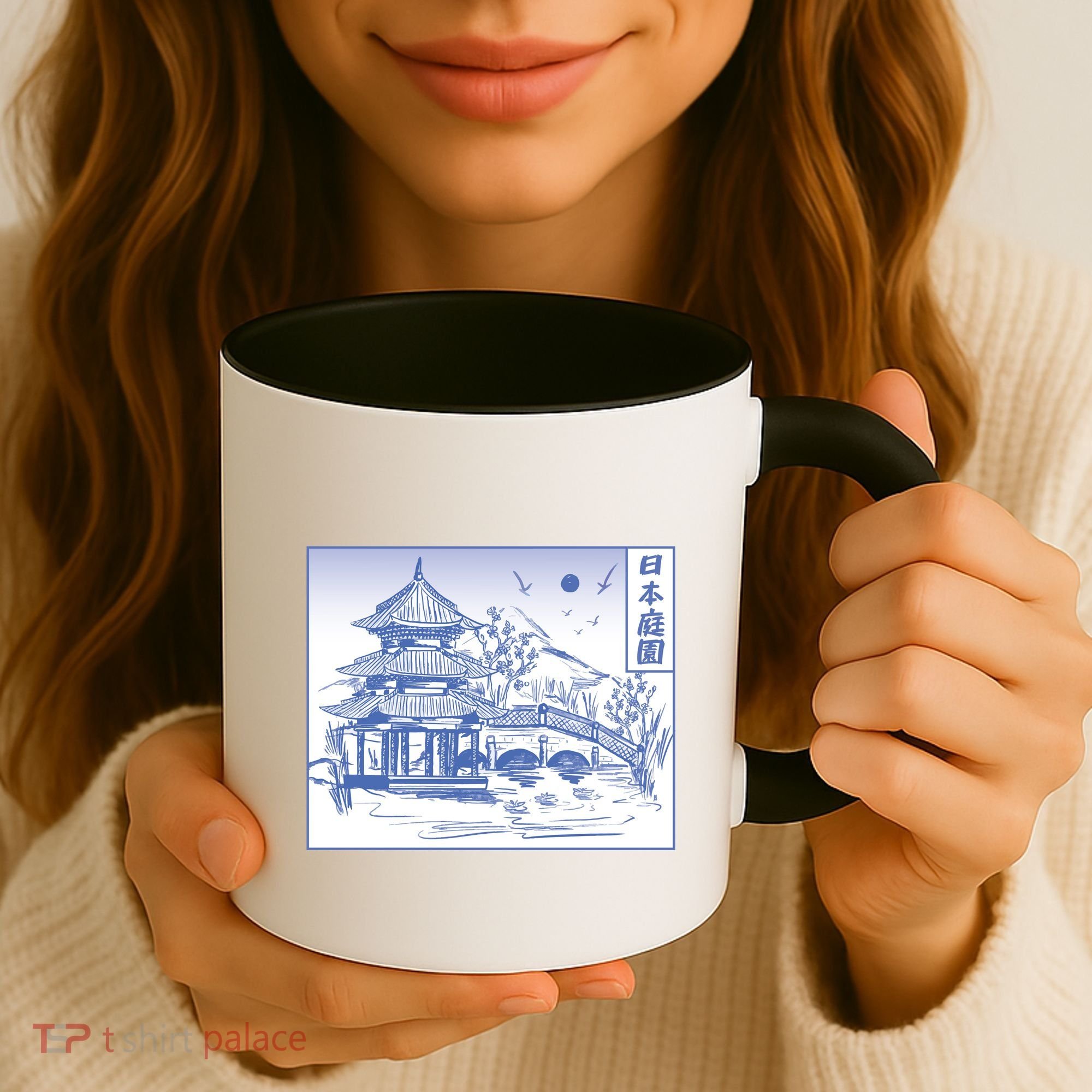 Japanese Garden Art Coffee Mug