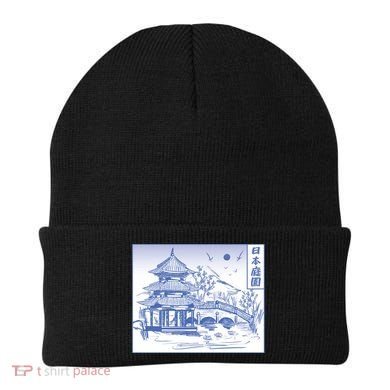 Japanese Garden Art Beanie