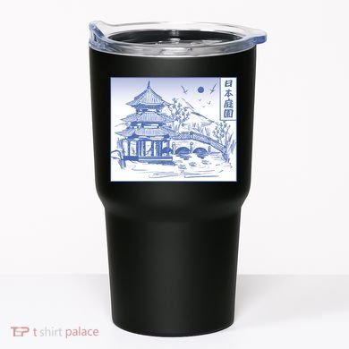 Japanese Garden Art Tumbler