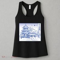 Japanese Garden Art Women's Tank Top thumb 3