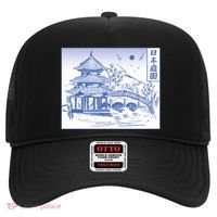 Japanese Garden Art Hat thumb 0