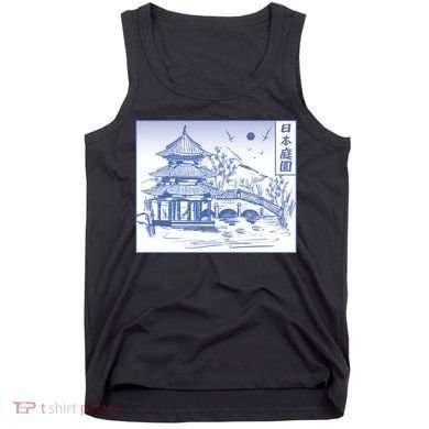 Japanese Garden Art Tank Top