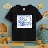 Japanese Garden Art Toddler T-Shirt thumb 3