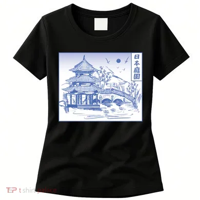 Japanese Garden Art Women's T-Shirt