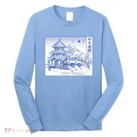 Japanese Garden Art Long Sleeve Shirt thumb 0