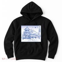 Japanese Garden Line Hoodie thumb 0