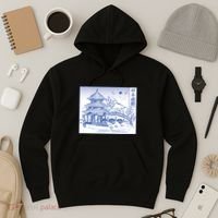 Japanese Garden Line Hoodie thumb 3