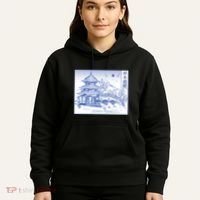 Japanese Garden Line Hoodie thumb 5