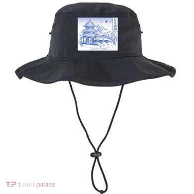 Japanese Garden Line Bucket Hat