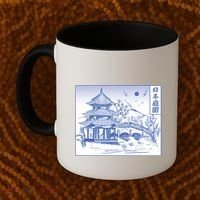 Japanese Garden Line Coffee Mug thumb 2