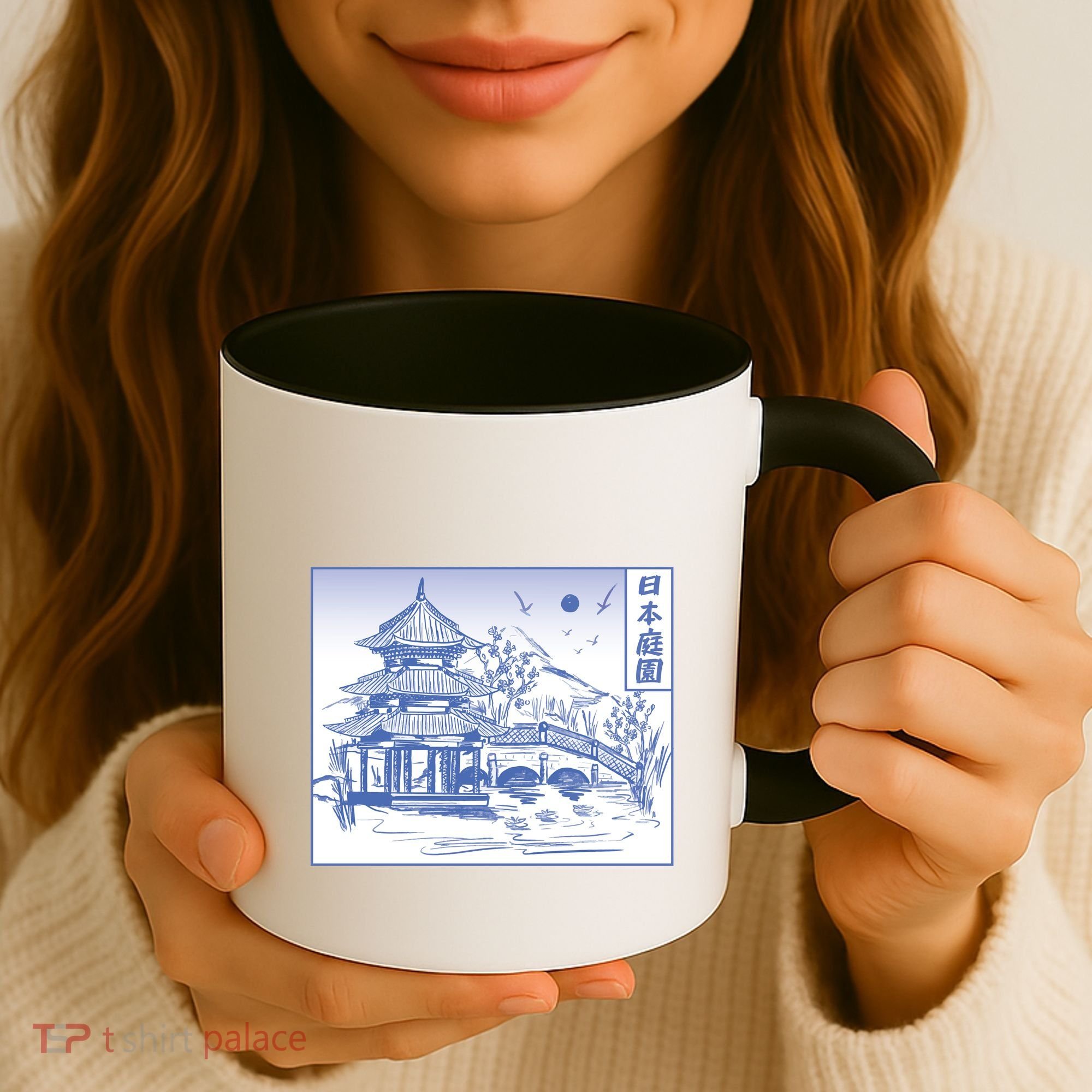 Japanese Garden Line Coffee Mug