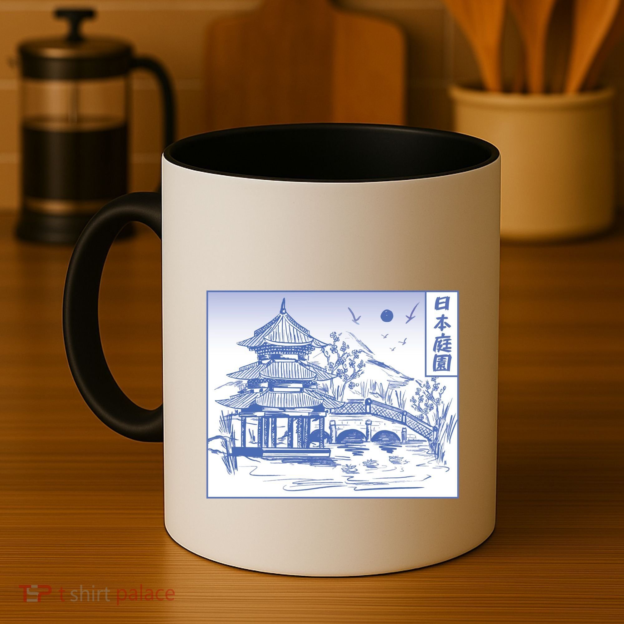 Japanese Garden Line Coffee Mug