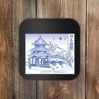 Japanese Garden Line Coaster thumb 0