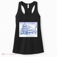 Japanese Garden Line Women's Tank Top thumb 0