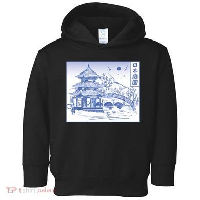 Japanese Garden Line Toddler Hoodie