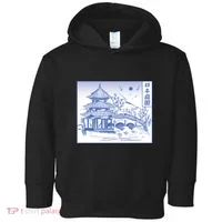 Japanese Garden Line Toddler Hoodie thumb 0