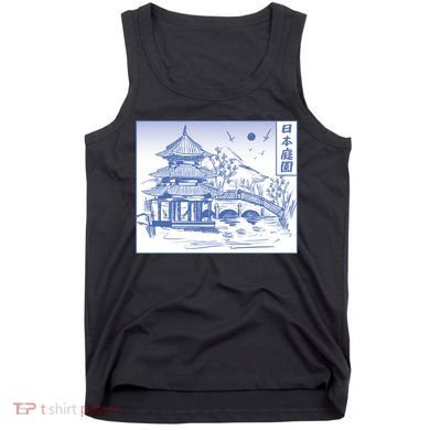 Japanese Garden Line Tank Top