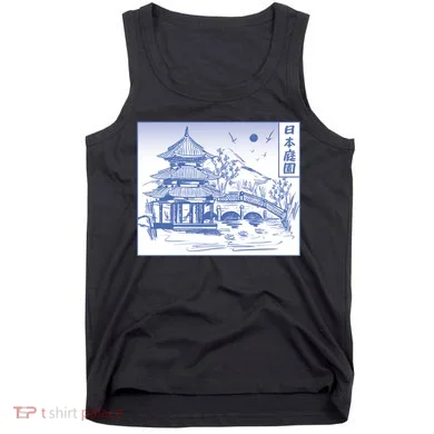 Japanese Garden Line Tank Top