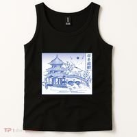 Japanese Garden Line Tank Top thumb 2