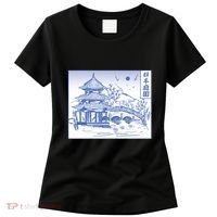 Japanese Garden Line Women's T-Shirt thumb 0