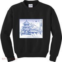 Japanese Garden Line Kids Sweatshirt thumb 0