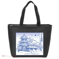 Japanese Garden Line Tote Bag thumb 0